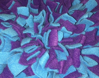 Purple/Blue Snuffle Mat/ Pet Nose Work Foraging Pick Your Size Choose Your Size