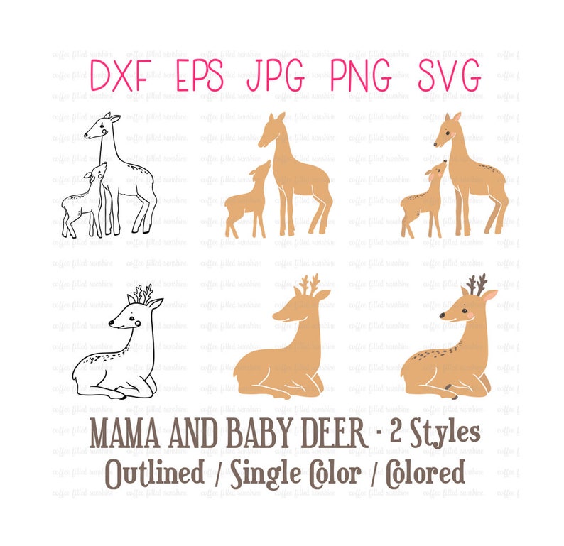 Free Free Mama Deer Svg 365 SVG PNG EPS DXF File