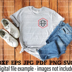 DIAMOND POINT MONOGRAM, Digital Cut File, Diamond Font, Boys Monogram ...