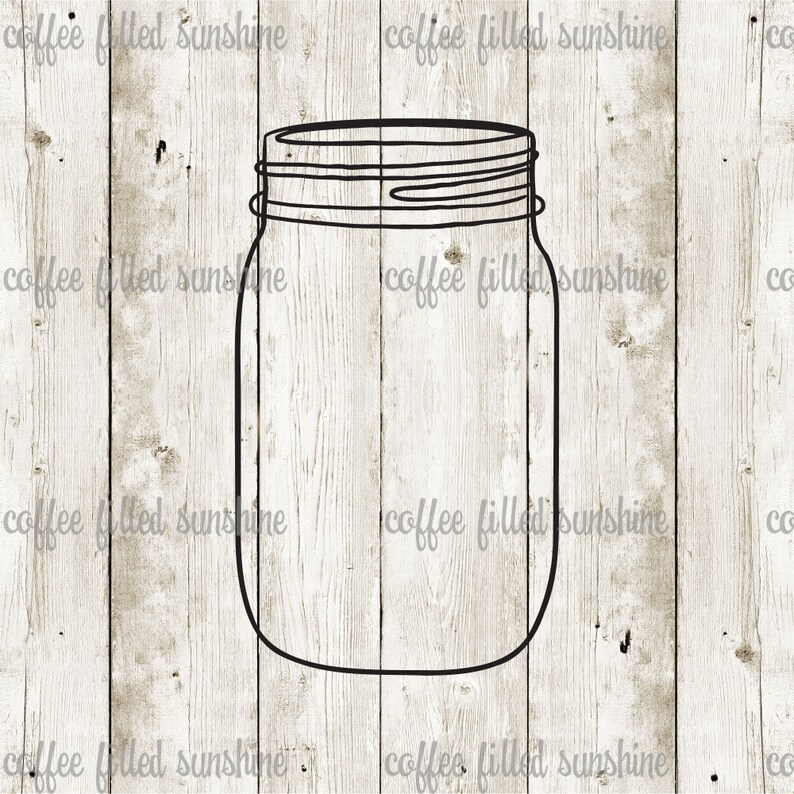 Download Svg File Digital Cut File Mason Jar Clipart Split Frame Instant Download Mason Jar Svg Circle Monogram Wedding Monogrammed Mason Jar Tutorials Scrapbooking Commentfer Fr