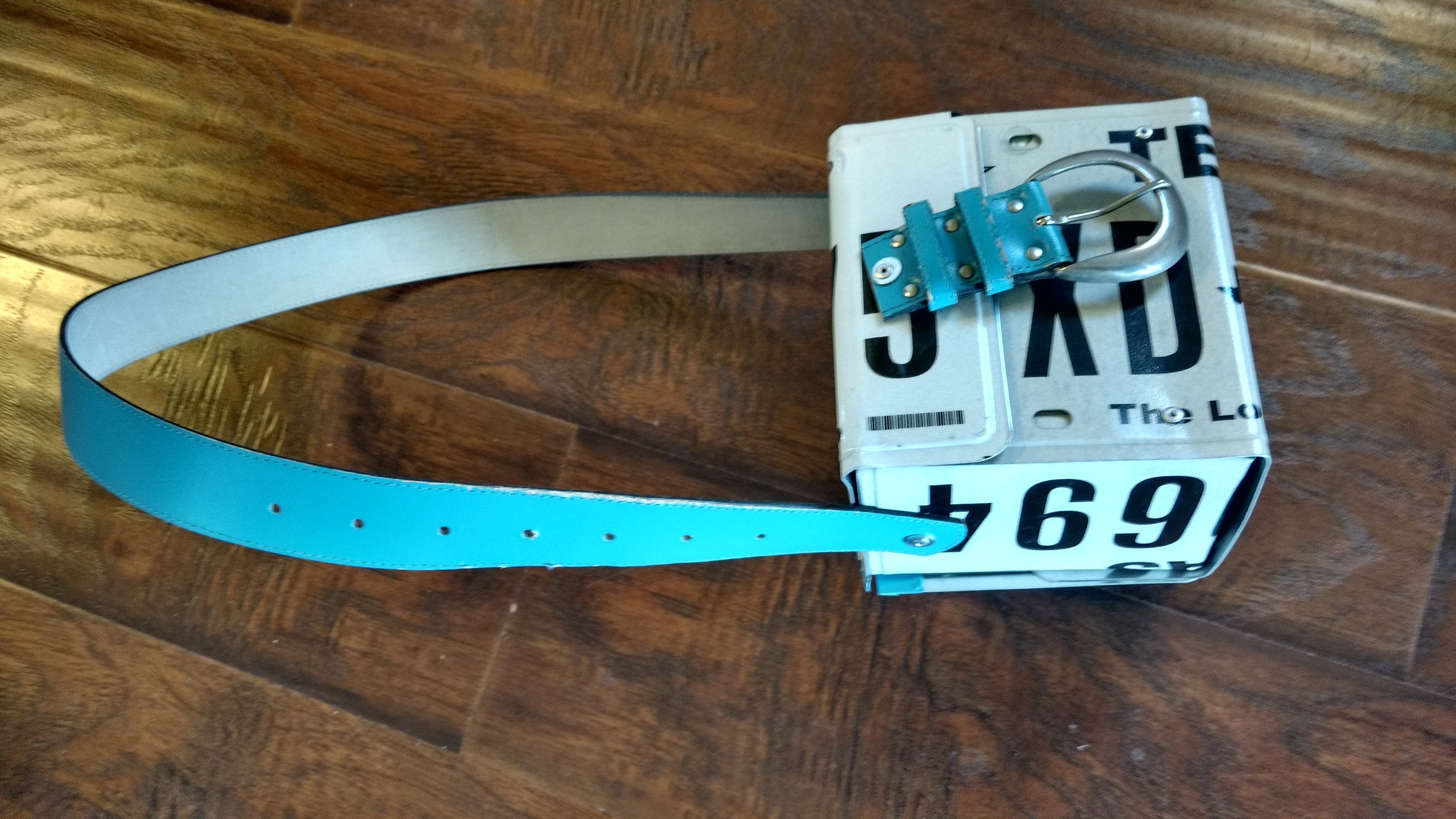 TX license plate purse Etsy