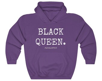 Black Queen Hooded Sweatshirt