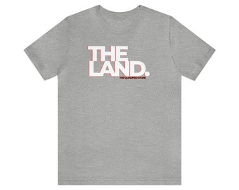 The Land. Tee (White Text)