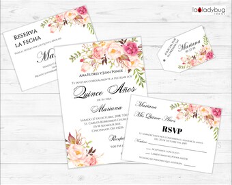 wedding and quinceañera invitations