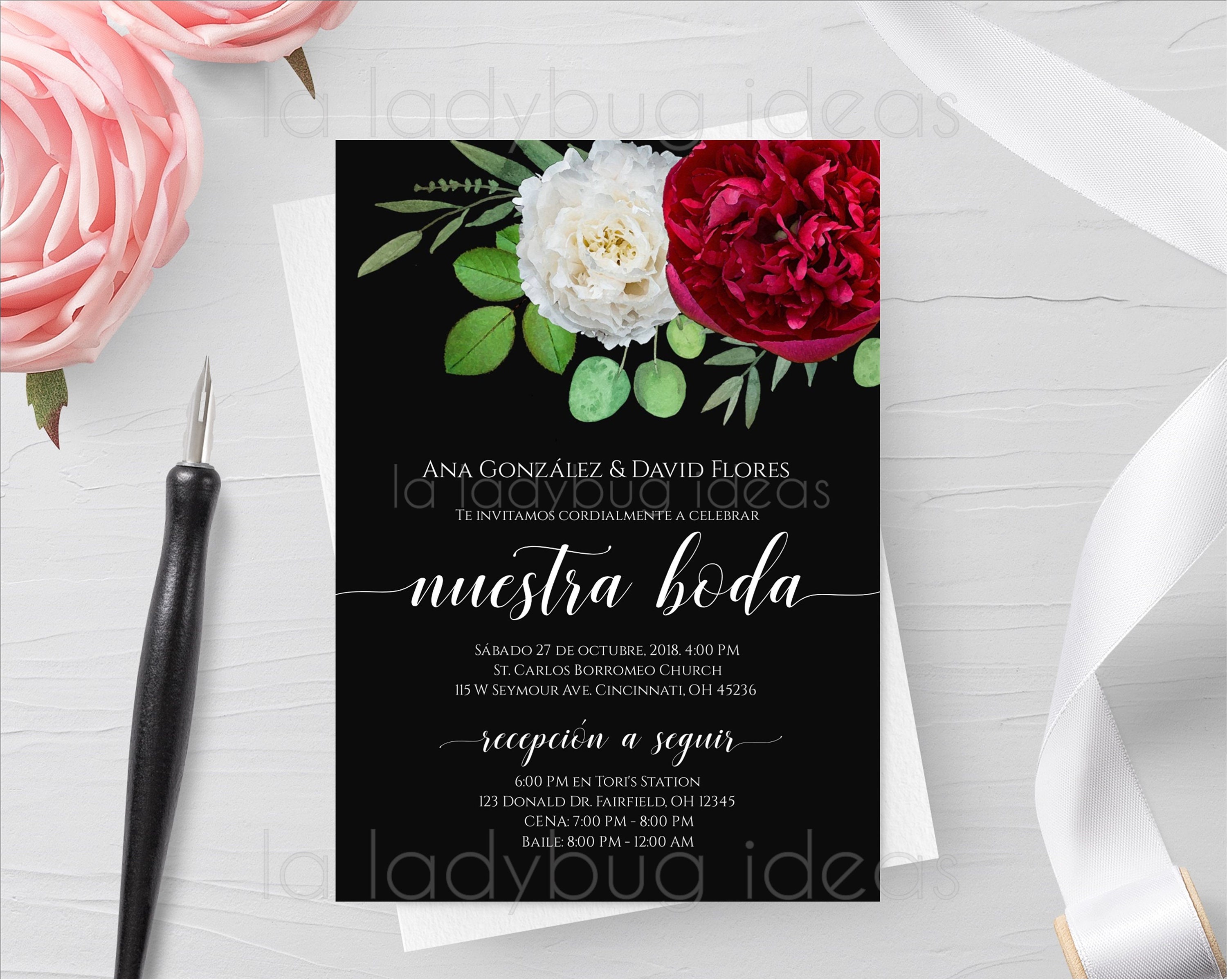 Invitaciones Para Boda. Invitacion Para Editar/imprimir Flores - Etsy Australia Invitaciones Para Boda. Invitacion Para Editar/imprimir Flores - Etsy Australia