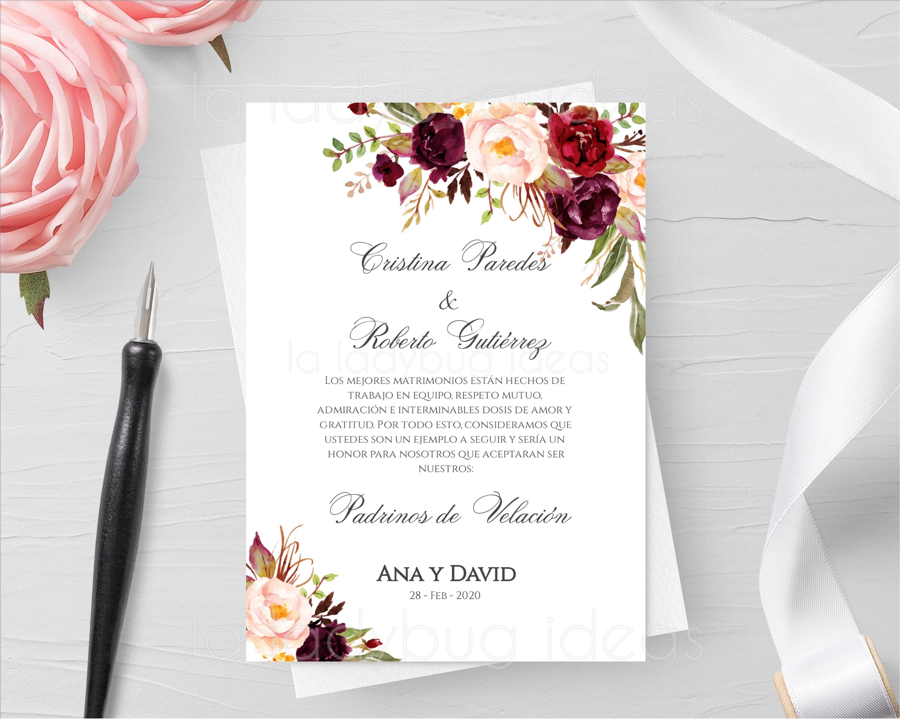 Tarjeta Digital De Boda - Etsy, image size:3000x2398