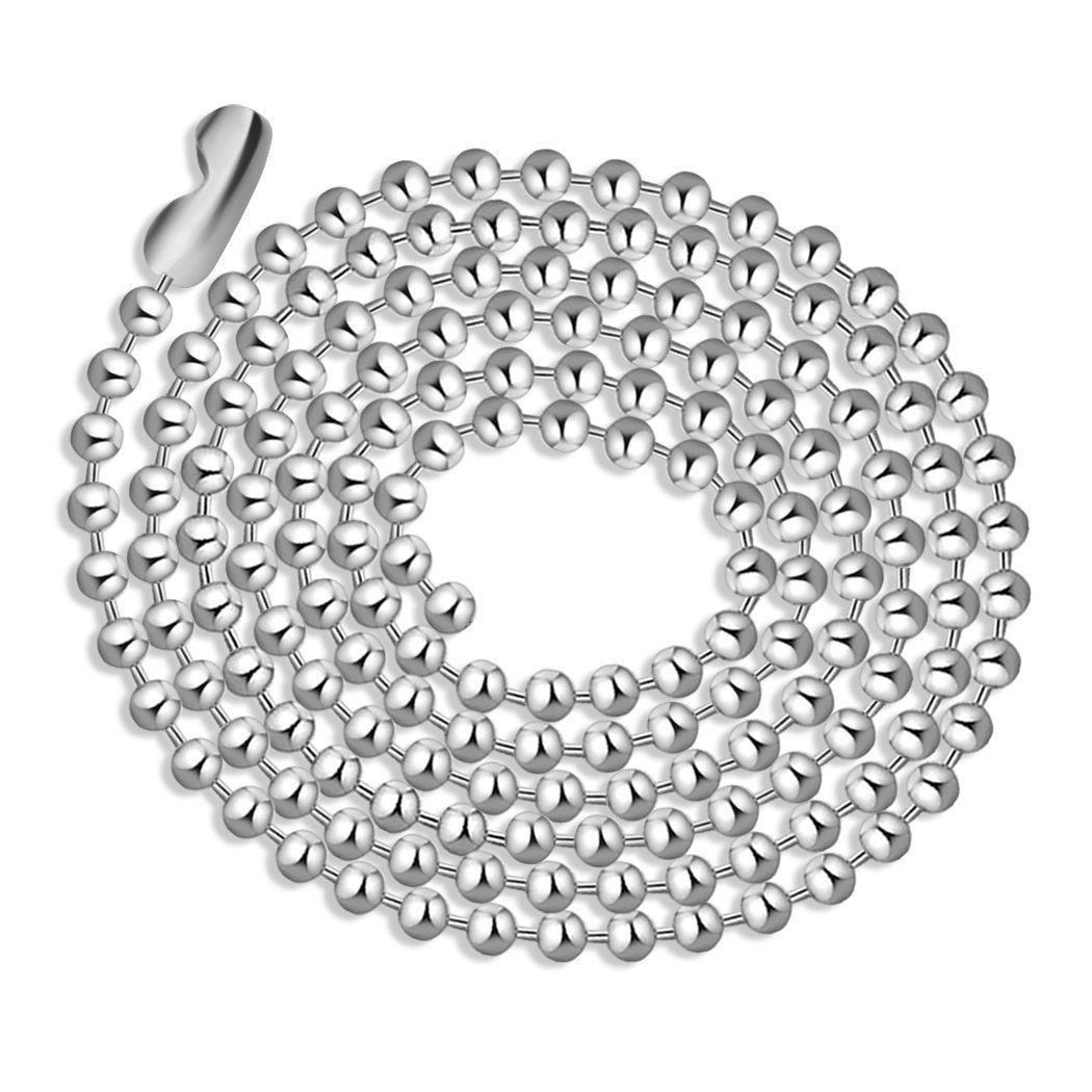 5 Pack Ball Chain Necklaces Ball Chain Necklace 24 Etsy