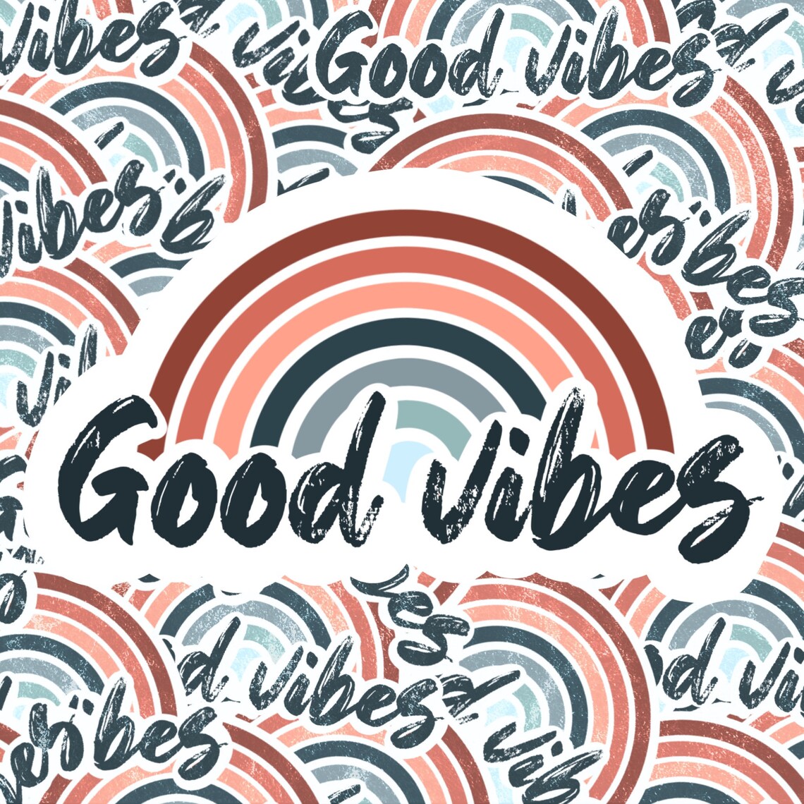Good Vibes Sticker Env o Gratis Etsy