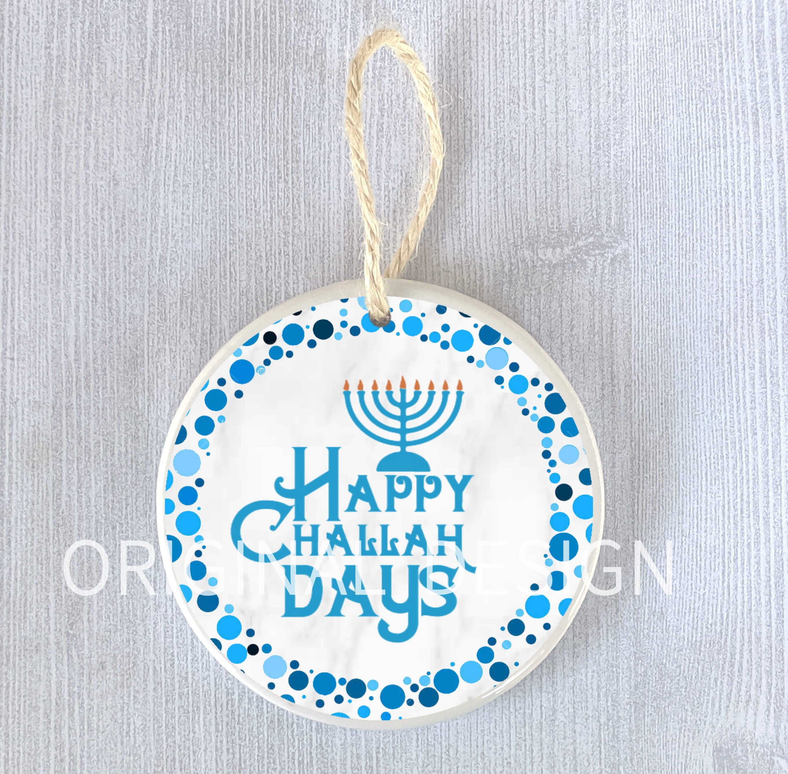 Funny Jewish Ornaments Happy Challah Days Chanukah Hanukkah Etsy