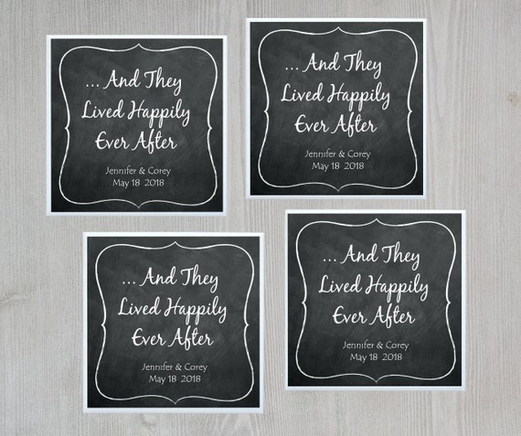 Wedding Favor Coasters Customized Wedding Favor Ceramic Tile Etsy