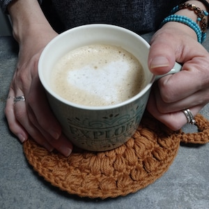 Northern Trivet Crochet Pattern / Crochet Trivet Pattern / Pot Holder Crochet Pattern