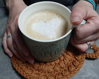 Northern Trivet Crochet Pattern / Crochet Trivet Pattern / Pot Holder Crochet Pattern