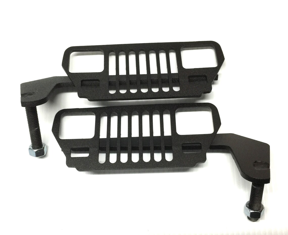 Jeep Foot Pegs for YJ Wrangler 1987 1995 Black Pair Etsy