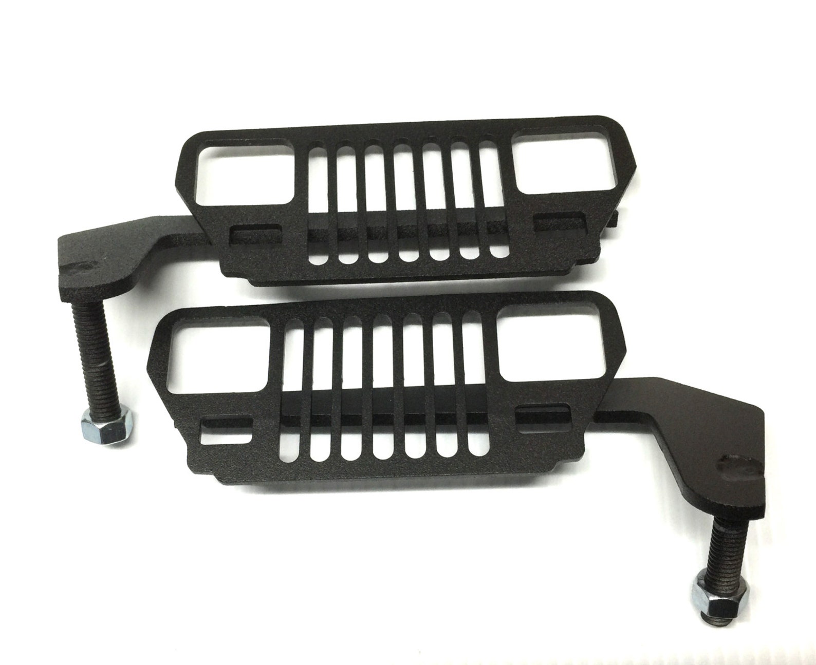 Jeep Foot Pegs for YJ Wrangler 1987 1995 Black Pair Etsy