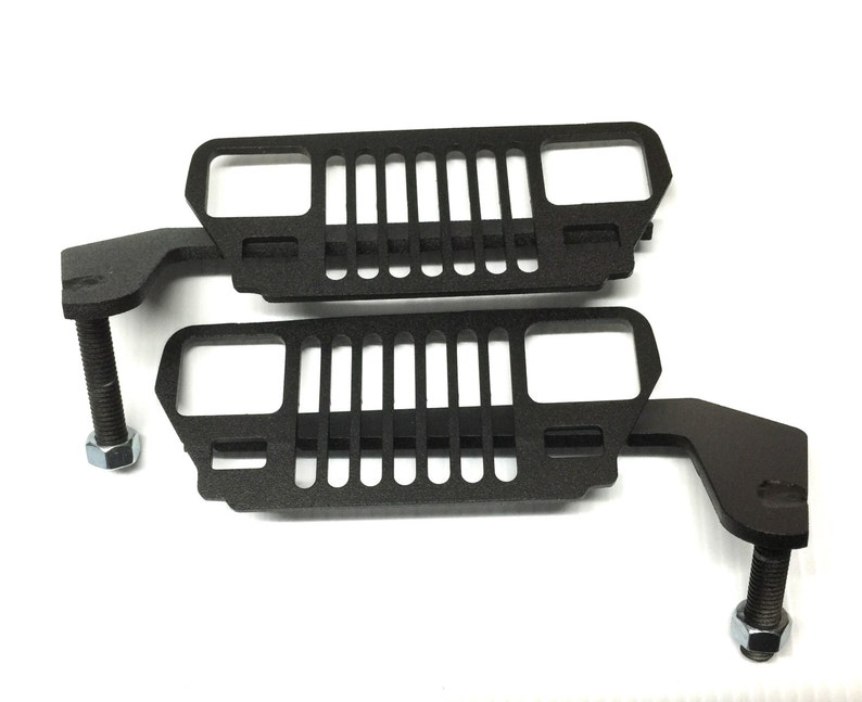 Jeep Foot Pegs for YJ Wrangler 1987 1995 Black Pair Etsy