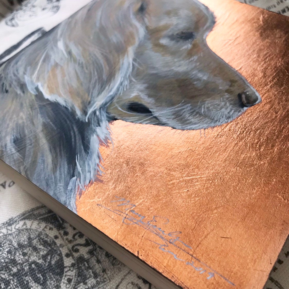 Custom Acrylic Pet Portrait