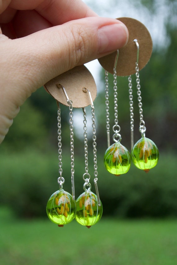 Lampwork earrings discount