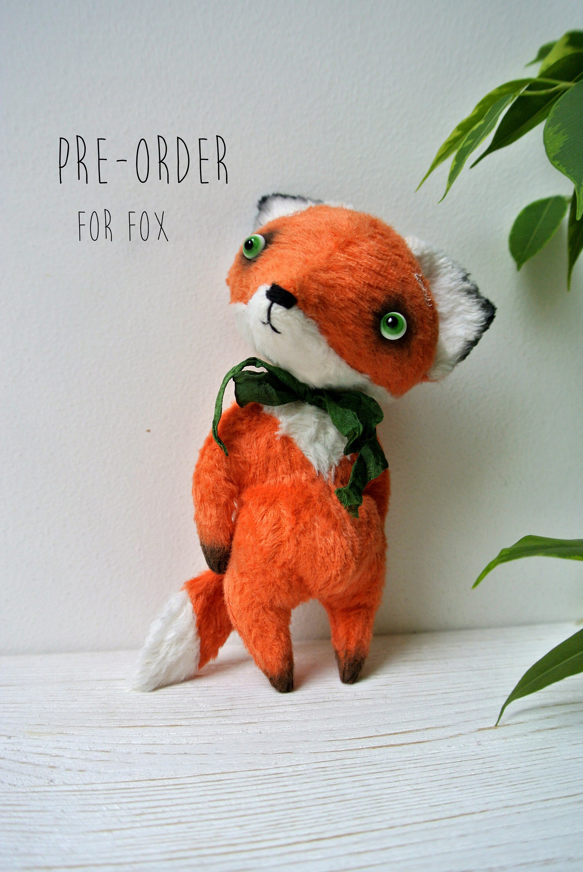 funny stuffed fox