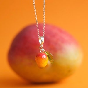 Murano glass mango pendant **without chain**