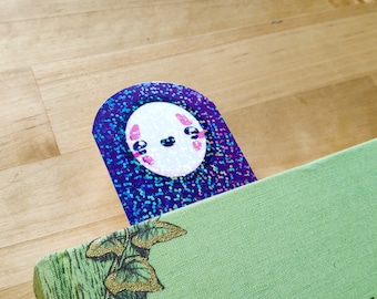 No Face Bookmark, Cute Bookmark, Fantasy Bookmark, Magic Bookmark, Anime Bookmark, Anime Gifts, Reader Gifts, Fandom Bookmark, Witchy Gifts
