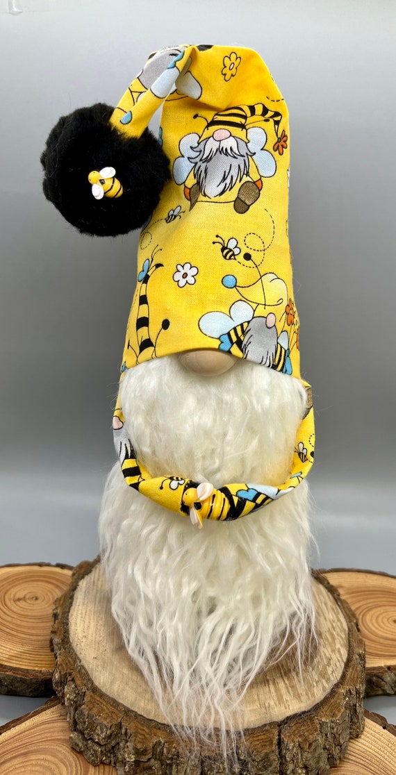 Bumble Bee Gnome. Tiered Tray. Nursery/baby Decor. Kitchen Decor