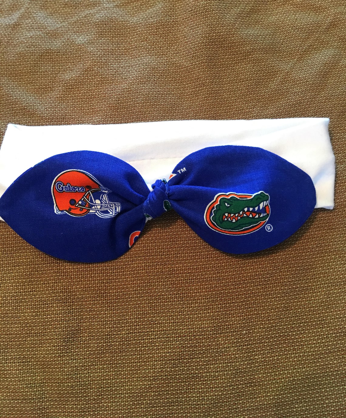 Florida Gators Stretch Athletic Cheer Headband. Baby Headband. Etsy