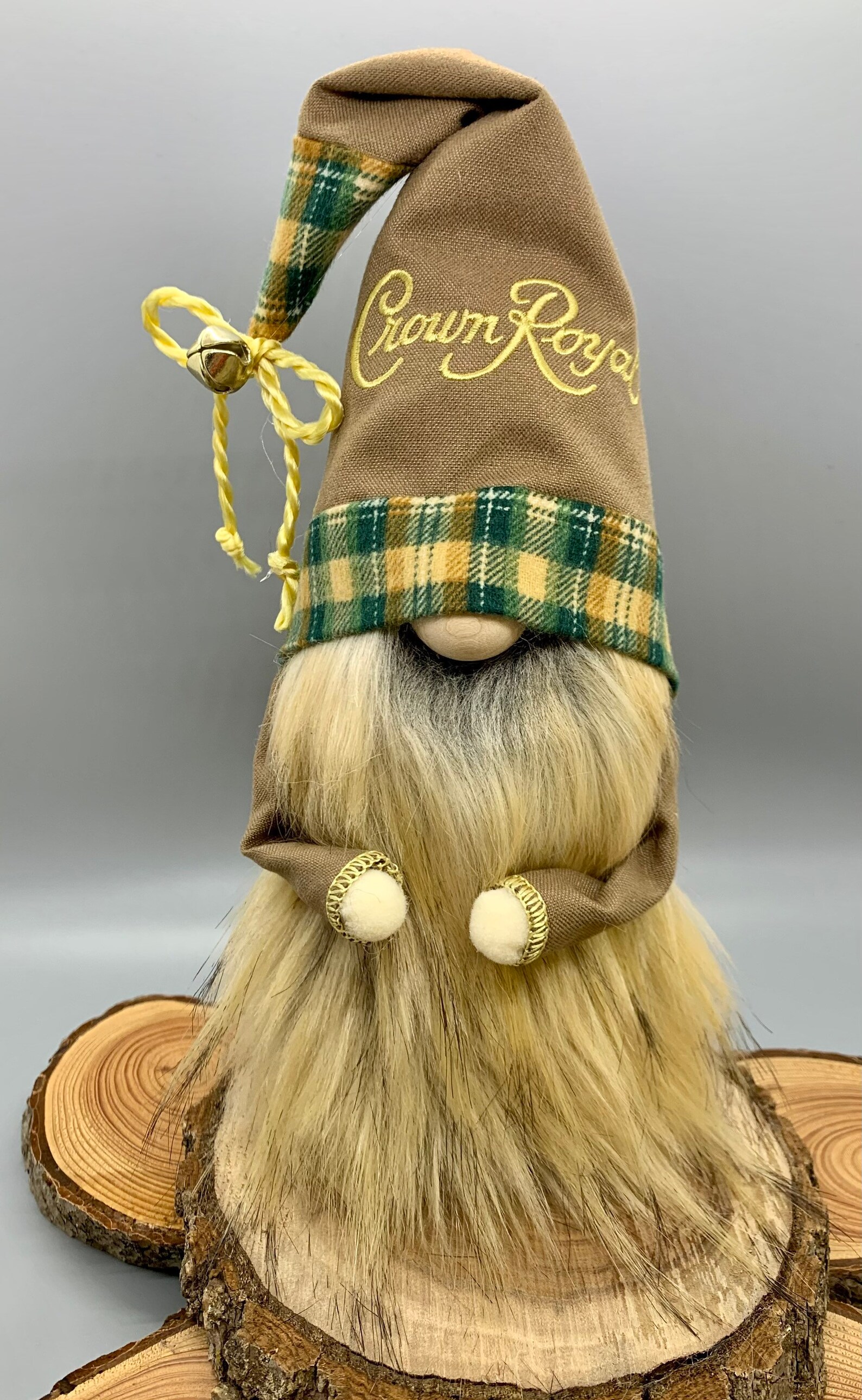 Vanilla Crown Royal Handmade Gnome. Bar Decor. Man Etsy