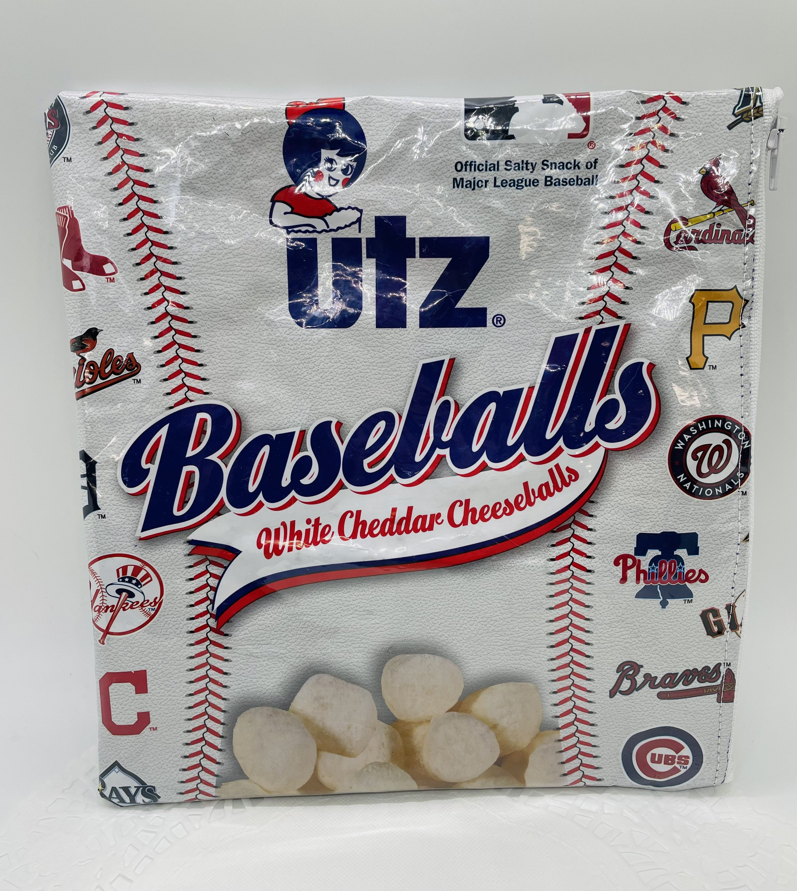 UTZ Baseballs White Cheddar Cheeseballs Bag. Vinyl Purse. Etsy