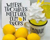 Set of 5 Fake Artificial Lemons. Kitchen Fake Fruit. Faux Lemon Decoration. Craft supplies.