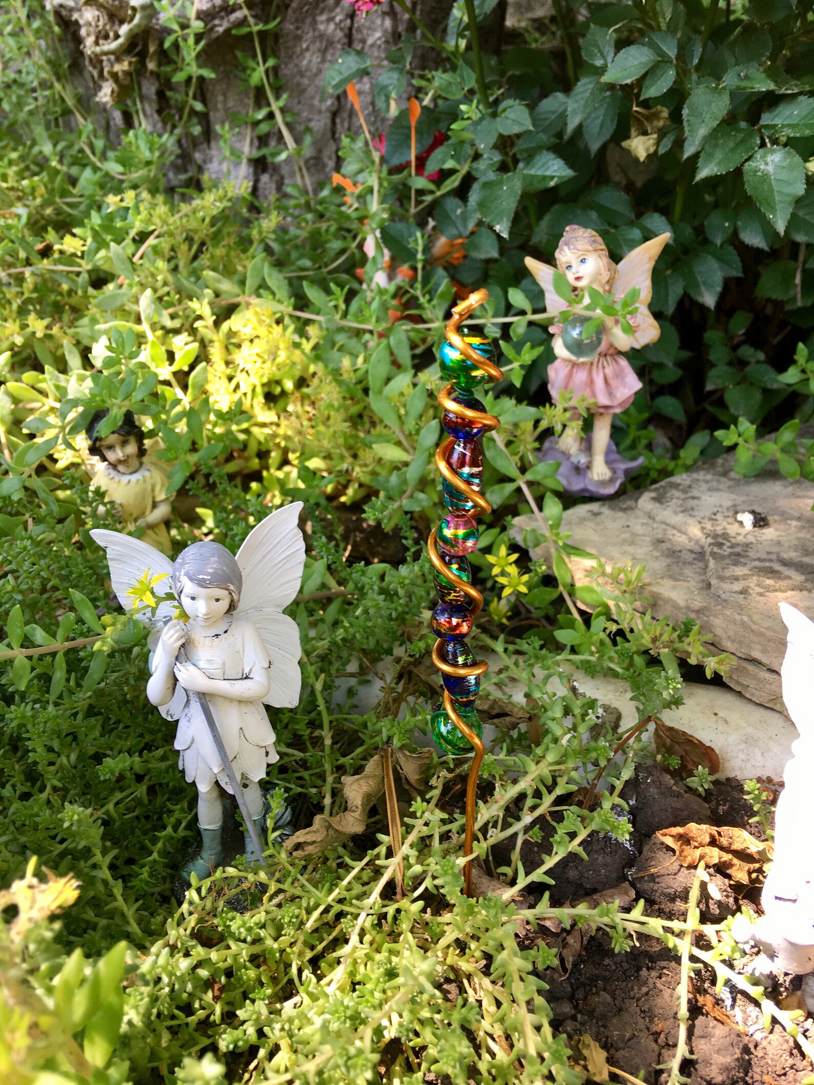 Fairy Garden Stakes. Fairy Gazing Balls. Fairy Garden Etsy