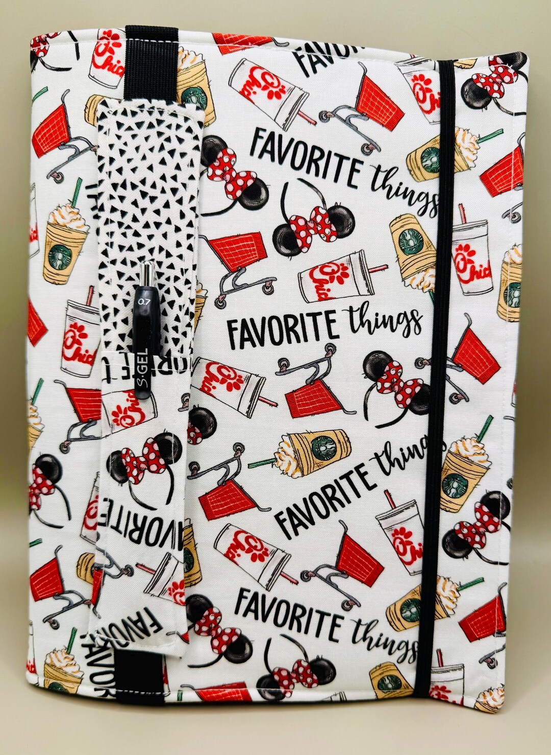 Favorite Items Fabric Notebook Cover With Composition Book. Junk ...