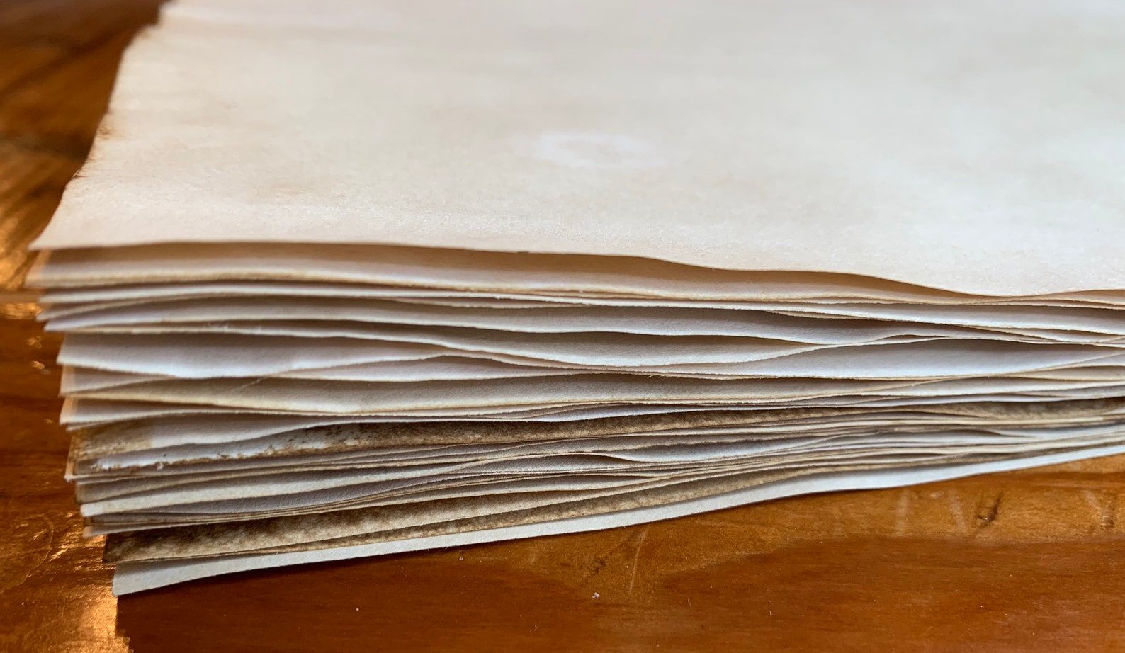 25 Sheets of Coffee Dyed Papers. Coffee Stained Paper Pack. Etsy