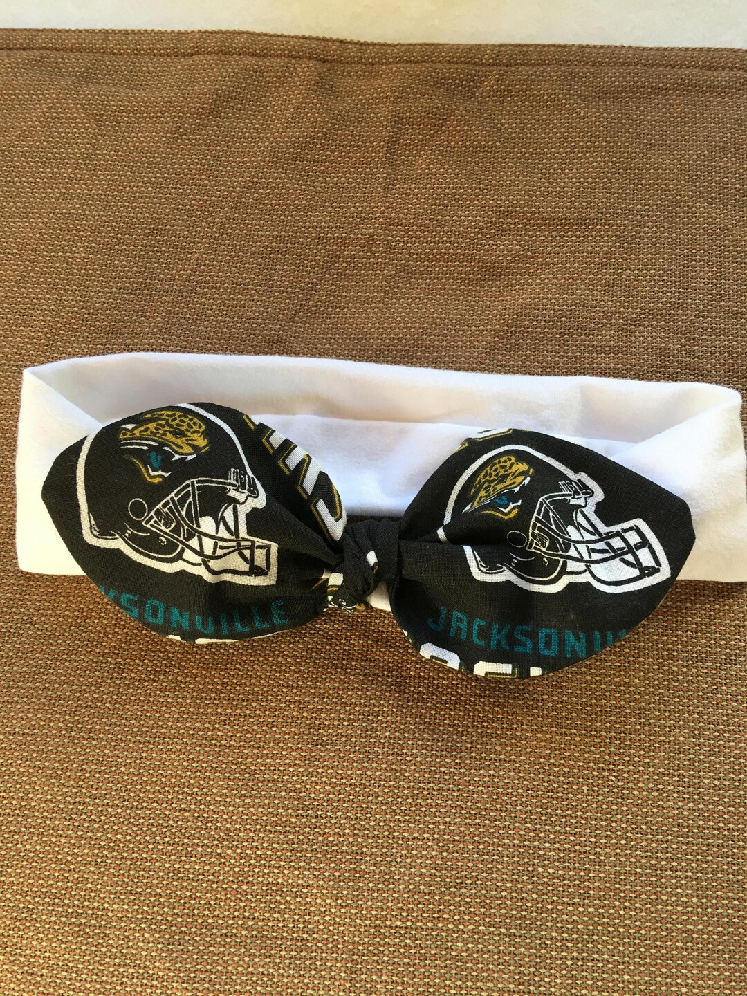 Jacksonville Jaguars Stretch Athletic Cheer Headband. Baby Etsy