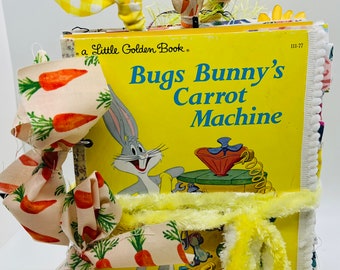 Bugs Bunny's Carrot Machine Junk Journal. Scrapbook. Daily Planner. Glue Book. Smashbook. Paper Ephemera. Little Golden Book.