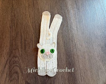 handmade crochet cat bookmark, applique, gift, book accessaries