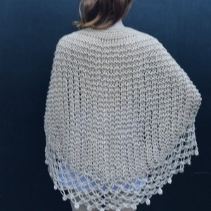 Wedding Shawl, Bridal bolero, Wedding bolero, shrug, Crochet and Knit Shawl, Winter Wedding cover ups,Fall Wedding Shawl,