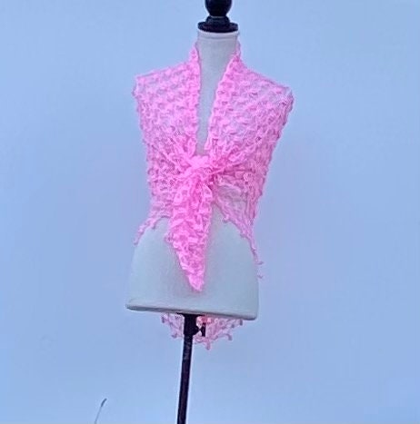 blush shawl for wedding
