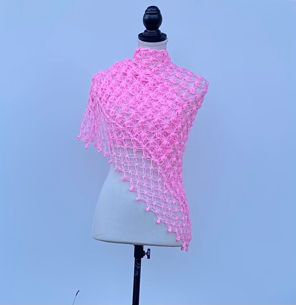 blush shawl for wedding