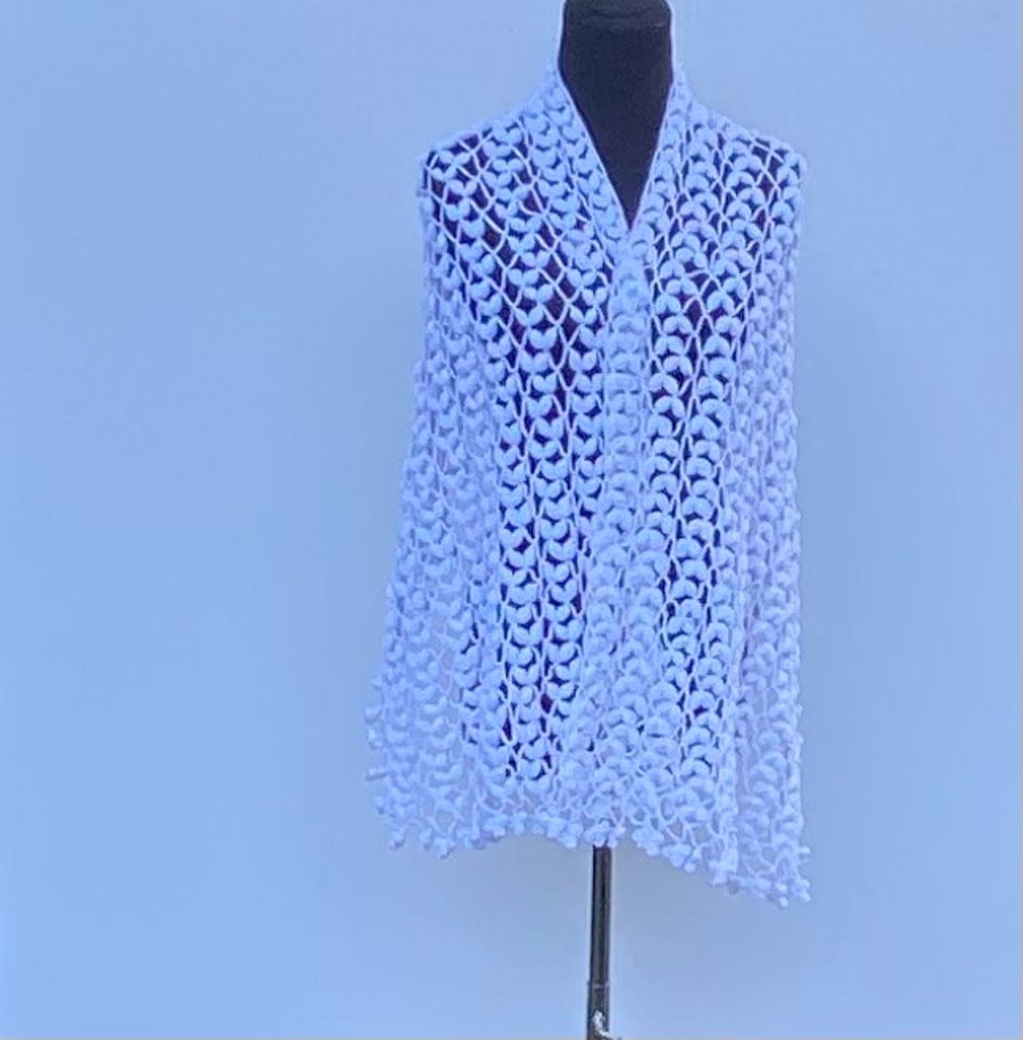 blush shawl for wedding