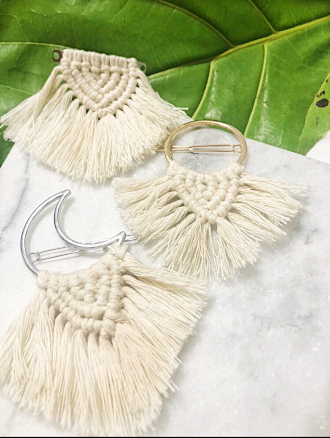 Hair Accessory Macrame Accessory Macrame Hair Accessory Etsy