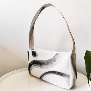 The bag was made from upcycled materials