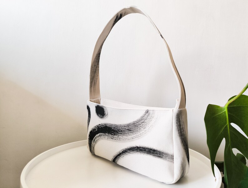 The bag was made from upcycled materials