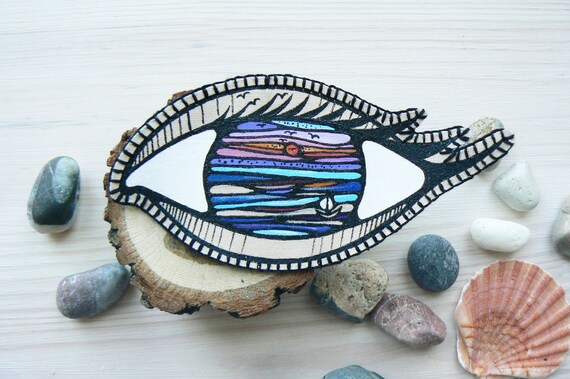 Cool Eye patches Eyeball patch Grunge patch Iron on patch | Etsy