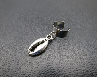 2pcs silver DIY dreadlock Beads accessory dread hair braid adjustable cuff clip