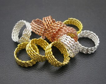 20Pcs big hole Dreadlock beads dread ring Jewelry Making Accessories 12mm hole