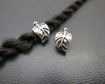 5PCS Antique silver Dreadlock beads dread Hair Braid Jewelry Beard Beads Accessories 4.7mm hole