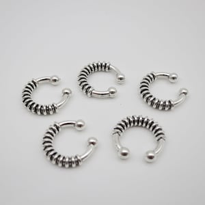 5PCS Antique silver Dreadlock beads dread dread Making Jewelry Accessories about 9mm hole