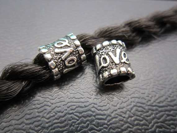 Hair Beads Dreads Silver, Dreadlock Accessories Beads