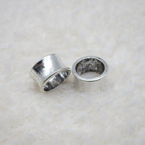 1PC Ancient silver Dreadlock beads dread Jewelry Making Accessories 10mm hole