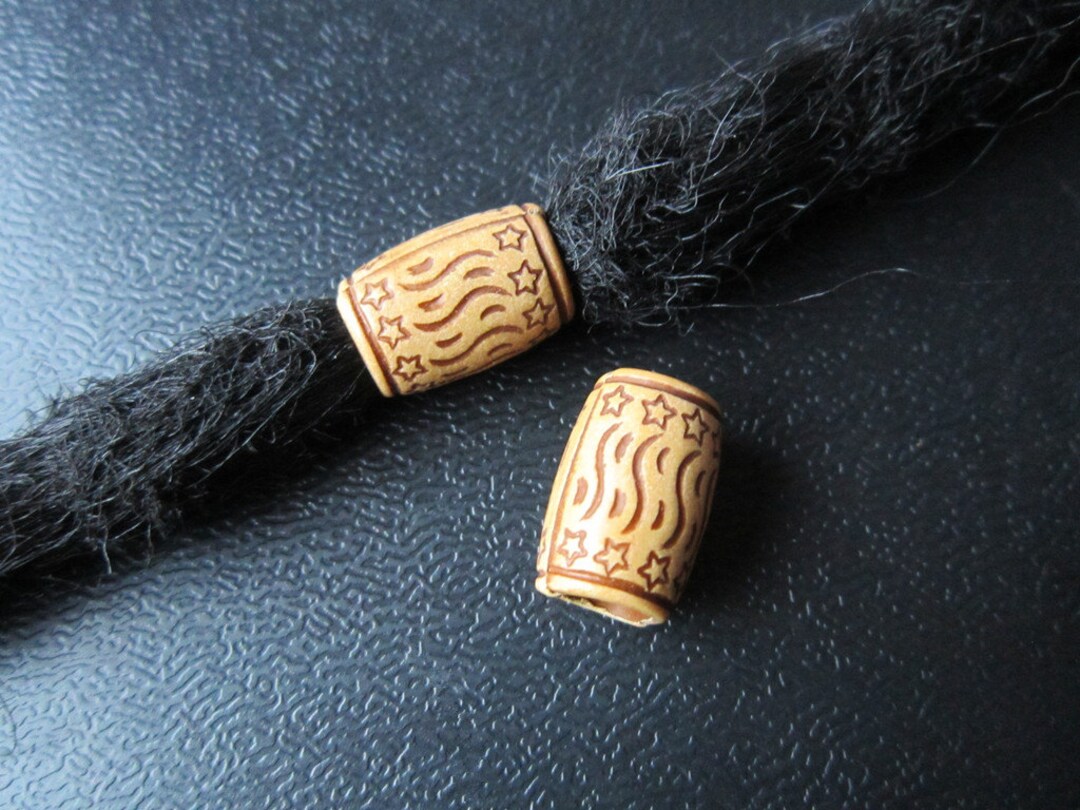 5PCS Acrylic Dreadlock Beads Dread Hair Braid Jewelry Accessories 7mm ...
